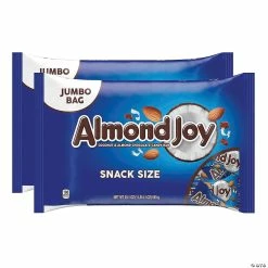 Brand new 🛒 ALMOND JOY Snack Size 🍬 Candy Bars - 2 Pack, 20.1oz bags 😉