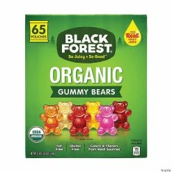 Discount 🥰 Black Forest Organic Gummy Bears, 0.8 oz, 65 Count 🎉