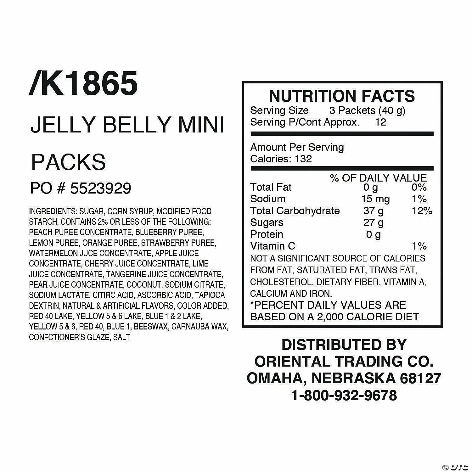 Cheapest 🎉 Bulk Jelly Belly® Mini Packs - 300 Pc. ✔️ 4 Cheapest 🎉 Bulk Jelly Belly® Mini Packs - 300 Pc. ✔️ - Image 4