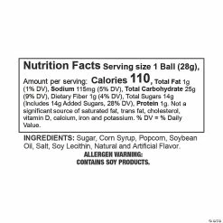 Best Sale ✔️ Bulk Kathy Kaye® Sweet & Salty Popcorn Balls - 100 Pc. 🛒 -Easter Candy & Chocolate Store bulk kathy kaye sup sup sweet and salty popcorn balls 100 pc 13956473 a05