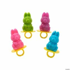 Buy 🧨 Bunny Ring Lollipops Easter 🍬 Candy - 12 Pc. ✔️