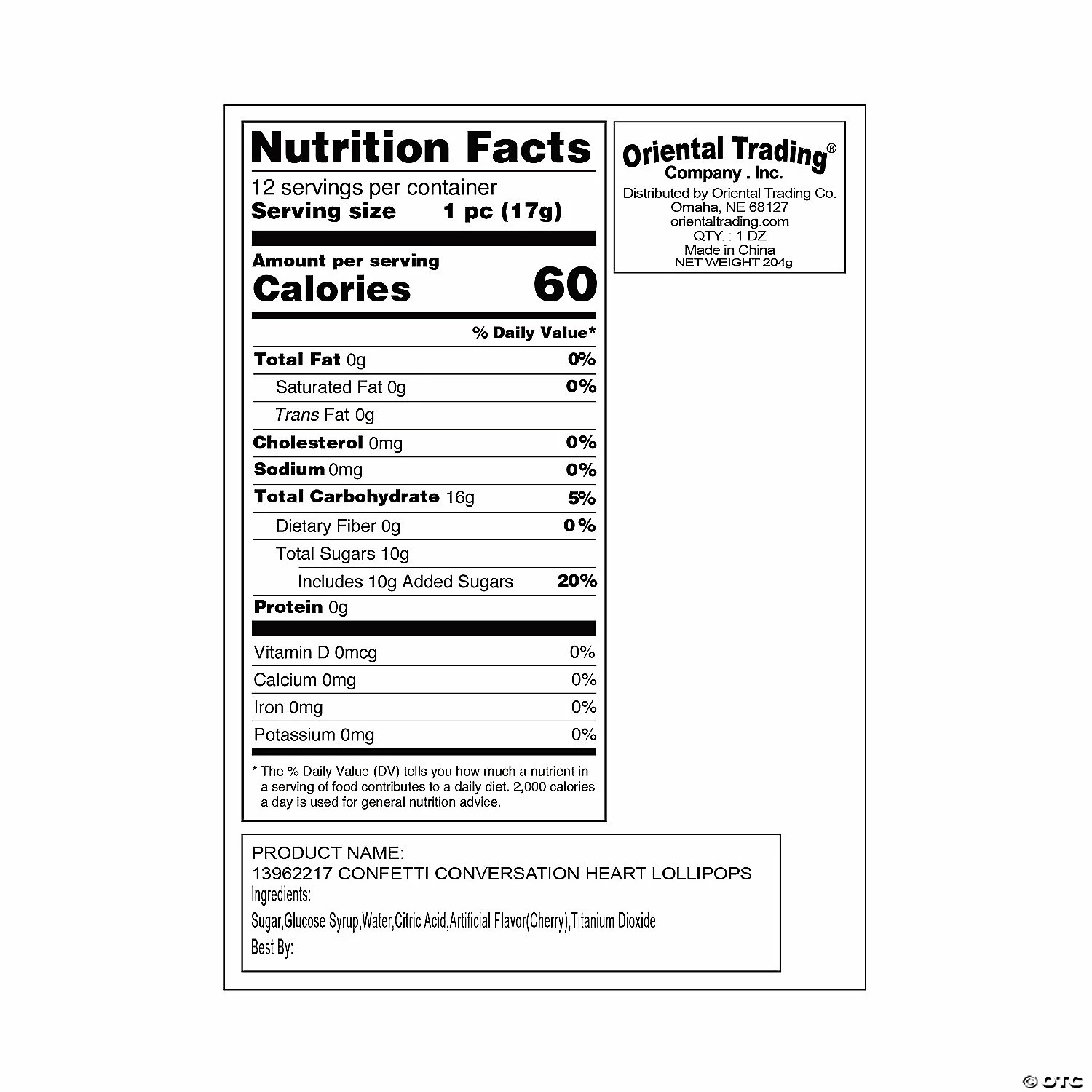 Promo ✔️ Confetti Heart-Shaped Conversation Heart Lollipops - 12 Pc. 🤩 2 Promo ✔️ Confetti Heart-Shaped Conversation Heart Lollipops - 12 Pc. 🤩 - Image 2