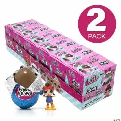 Flash Sale ❤️ FINDERS KEEPERS L.O.L. Milk Chocolate 🍬 Candy Egg & Toy Surprise, 6 Count 💯