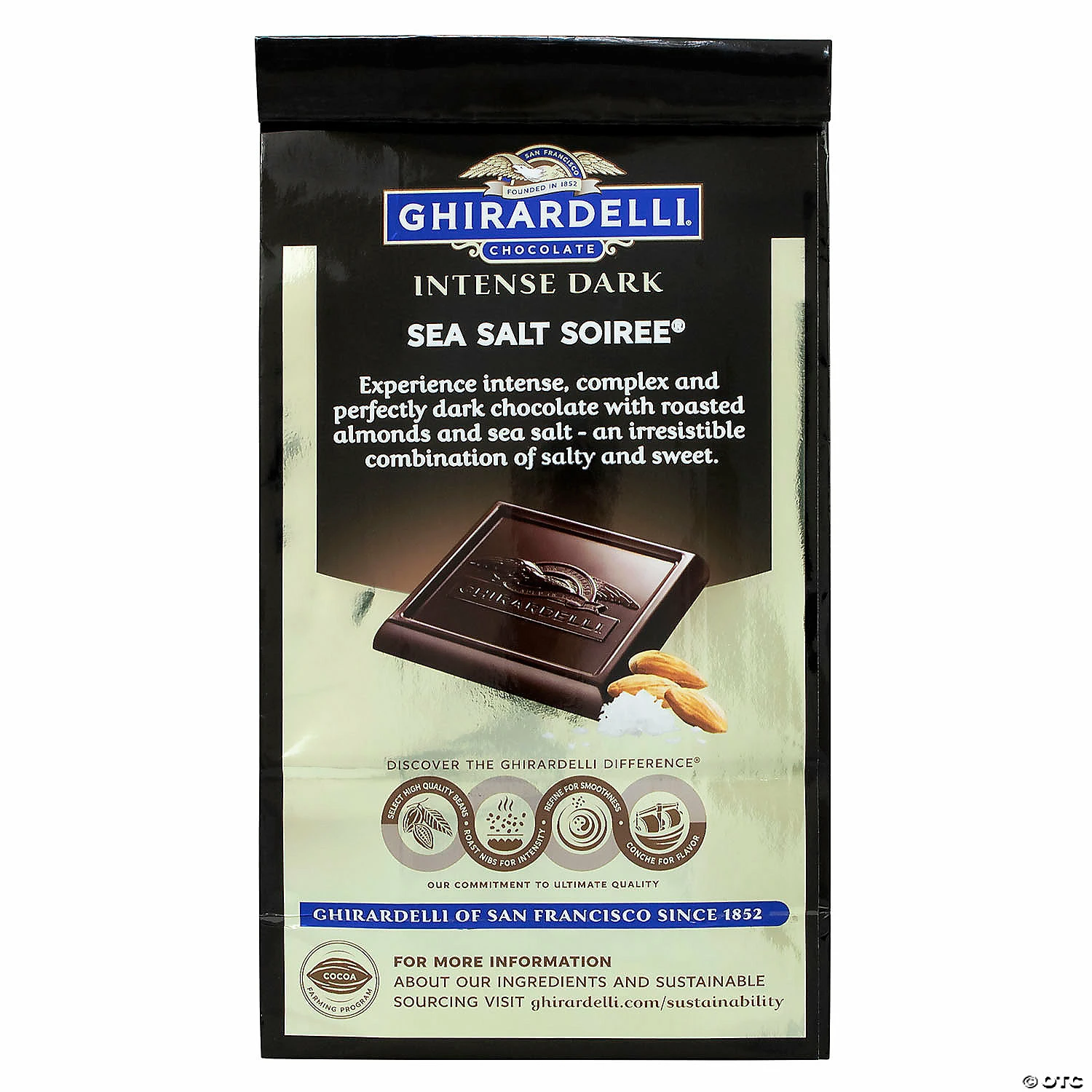 Buy ✨ Ghirardelli Chocolate Intense Dark Sea Salt Soiree, 4.12 oz, 3 Pack ⭐ 2 Buy ✨ Ghirardelli Chocolate Intense Dark Sea Salt Soiree, 4.12 oz, 3 Pack ⭐ - Image 2
