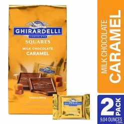 Cheapest 🤩 Ghirardelli Chocolate Squares Milk & Caramel, 9.04 oz, 2 Pack 🥰 7 Cheapest 🤩 Ghirardelli Chocolate Squares Milk & Caramel, 9.04 oz, 2 Pack 🥰 -Easter Candy & Chocolate Store ghirardelli chocolate squares milk and caramel 9 04 oz 2 pack14273444 a02