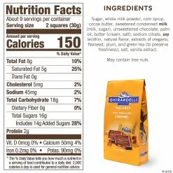 Cheapest 🤩 Ghirardelli Chocolate Squares Milk & Caramel, 9.04 oz, 2 Pack 🥰 8 Cheapest 🤩 Ghirardelli Chocolate Squares Milk & Caramel, 9.04 oz, 2 Pack 🥰 -Easter Candy & Chocolate Store ghirardelli chocolate squares milk and caramel 9 04 oz 2 pack14273444 a03
