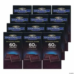 Flash Sale ⌛ Ghirardelli Intense Dark Chocolate 60% Cacao Evening Dream, 3.5 oz, 12 Count ✔️ 7 Flash Sale ⌛ Ghirardelli Intense Dark Chocolate 60% Cacao Evening Dream, 3.5 oz, 12 Count ✔️ -Easter Candy & Chocolate Store ghirardelli intense dark chocolate 60 cacao evening dream 3 5 oz 12 count14273479 a02
