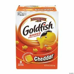 Wholesale 🛒 GOLDFISH Cheddar Baked Snack Crackers, 3.6 lb 💯
