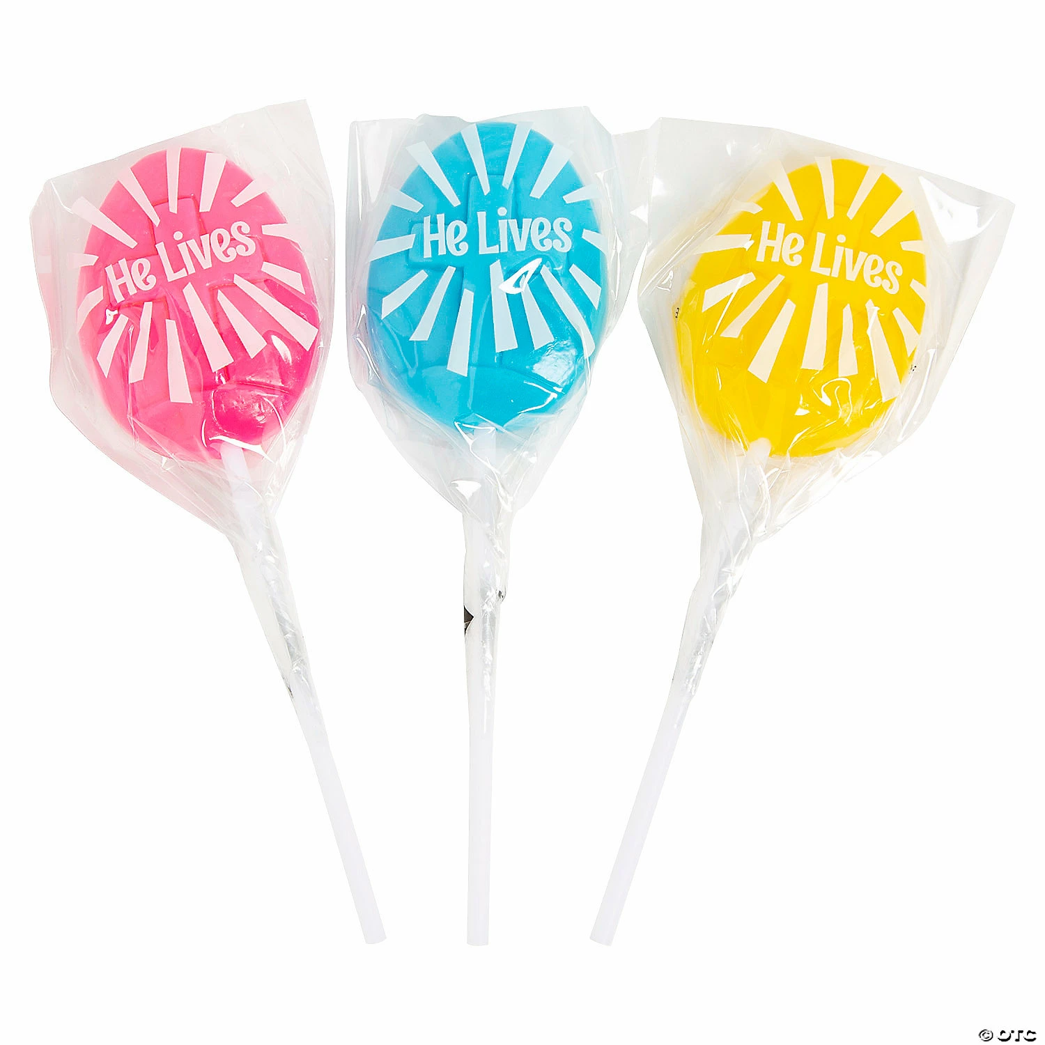 Cheap ๐ He Lives Religious Easter Egg Lollipops - 12 Pc. โ๏ธ 1 Cheap ๐ He Lives Religious Easter Egg Lollipops - 12 Pc. โ๏ธ