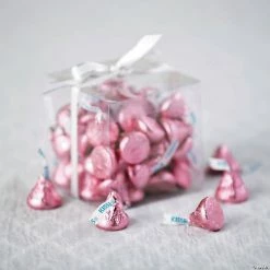 Buy 🌟 Hershey’s® Kisses® Chocolate 🍬 Candy - 400 Pc. 🔥 -Easter Candy & Chocolate Store hershey s sup sup kisses sup sup pink chocolate candy 400 pc 13717562 a03