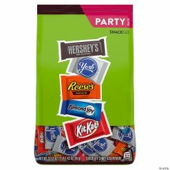 Outlet ๐ HERSHEY'S Assortment Milk Chocolate, Reese's, Almond Joy, Kit Kat, York Pattie Stand Up Bag, 33.43 oz โค๏ธ