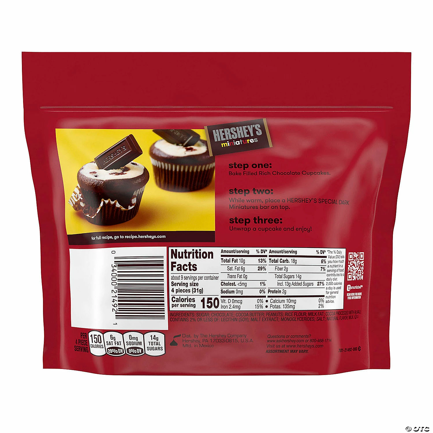 Best deal ๐ HERSHEY'S Miniatures Dark Chocolate ๐ฌ Candy Assortment, Share Pack, 10.1 oz, 3 Pack ๐งจ 2 Best deal ๐ HERSHEY'S Miniatures Dark Chocolate ๐ฌ Candy Assortment, Share Pack, 10.1 oz, 3 Pack ๐งจ - Image 2