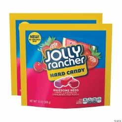 Best Sale ✨ JOLLY RANCHER AWESOME REDS Hard 🍬 Candy Assortment - 4 Pack, 13 oz ✔️