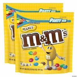 Budget 👏 M&M's Party Bag Peanut, 38 oz, 2 Pack 🧨