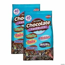 Best Sale 🔔 MARS Chocolate Minis Size 🍬 Candy Variety Mix - 2 Pack, 40oz bags 🎁