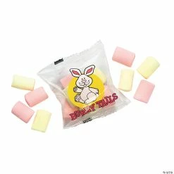 Cheapest 👍 Marshmallow Bunny Tails 🍬 Candy Packs - 54 Pc. 🎉