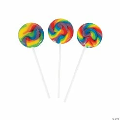Wholesale 🧨 Mini Swirl Lollipops - 38 Pc. 🔔