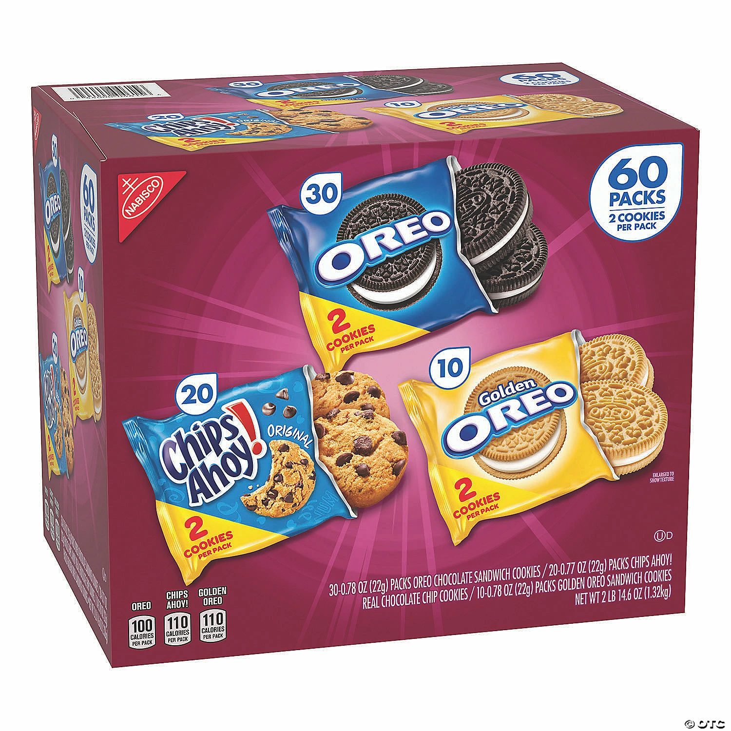 Coupon 🧨 Nabisco Cookie Variety Pack, 60 Count 🎉 2 Coupon 🧨 Nabisco Cookie Variety Pack, 60 Count 🎉 - Image 2