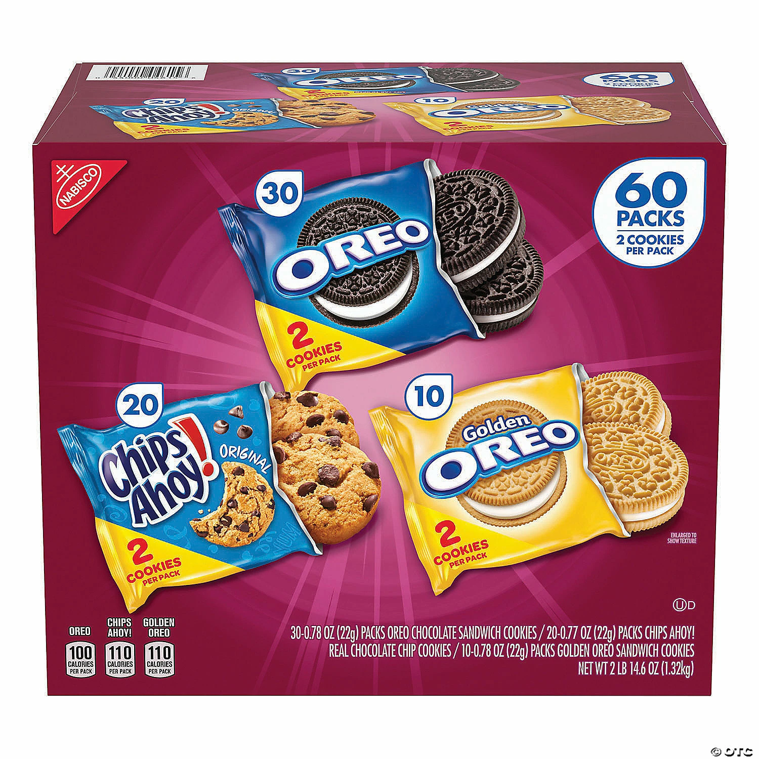 Coupon 🧨 Nabisco Cookie Variety Pack, 60 Count 🎉 1 Coupon 🧨 Nabisco Cookie Variety Pack, 60 Count 🎉