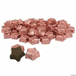 Discount 🎁 Foil-Wrapped Chocolate Stars - 57 Pc. ⭐