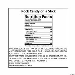 Deals 💯 Rock 🍬 Candy Lollipops - 12 Pc. 🥰 -Easter Candy & Chocolate Store pink rock candy lollipops 12 pc 13607552 a05