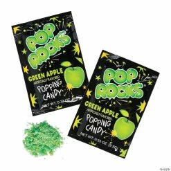 Top 10 😀 Pop Rocks® Green Apple Hard 🍬 Candy - 24 Pc. ⌛