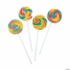 Best reviews of 💯 Rainbow Swirl Lollipops - 24 Pc. 🔔