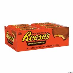 New 💯 REESE'S Full Size Peanut Butter Cups, 1.5 oz, 36 Count 🧨