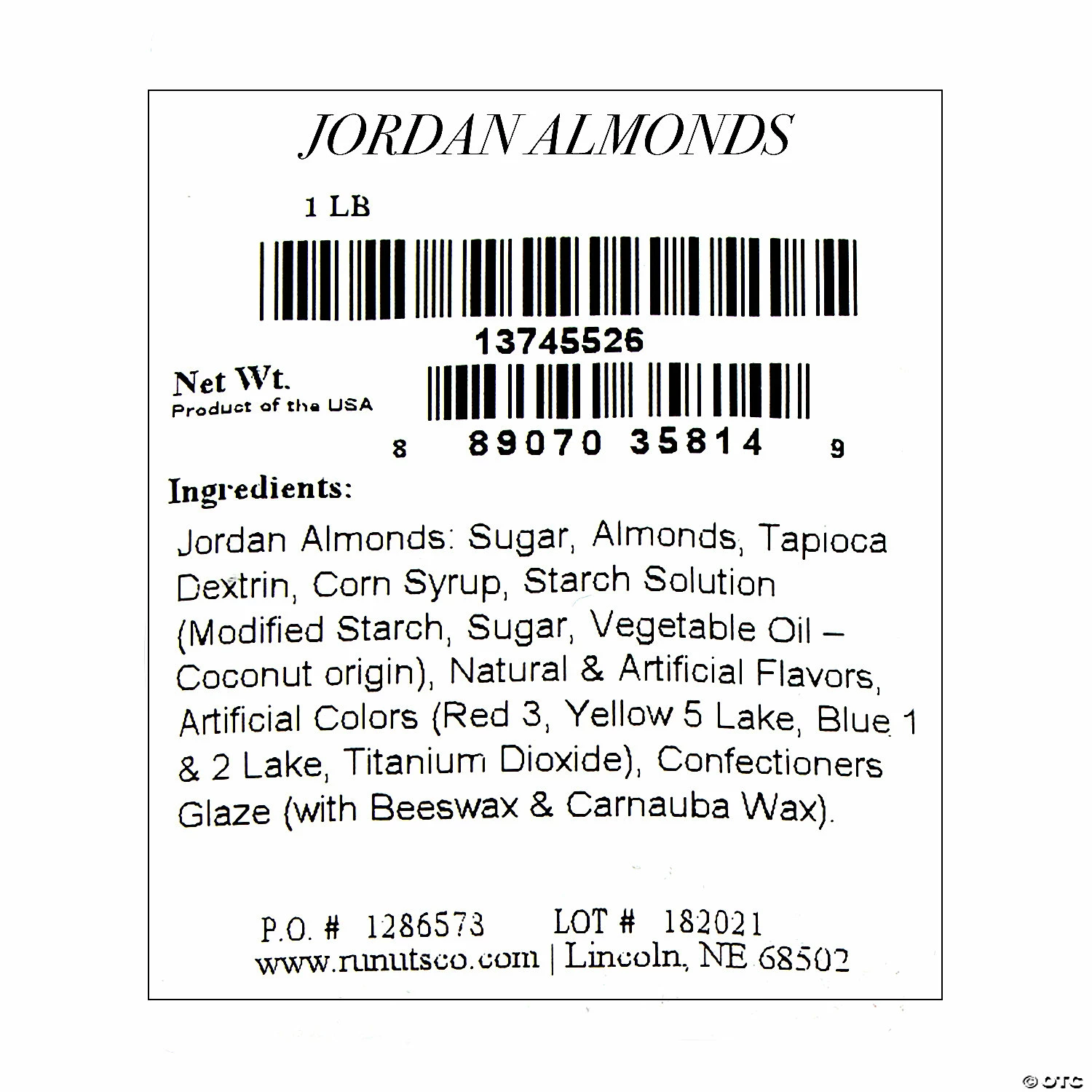 Flash Sale โ๏ธ White Jordan Almonds - 119 Pc. ๐ 3 Flash Sale โ๏ธ White Jordan Almonds - 119 Pc. ๐ - Image 3